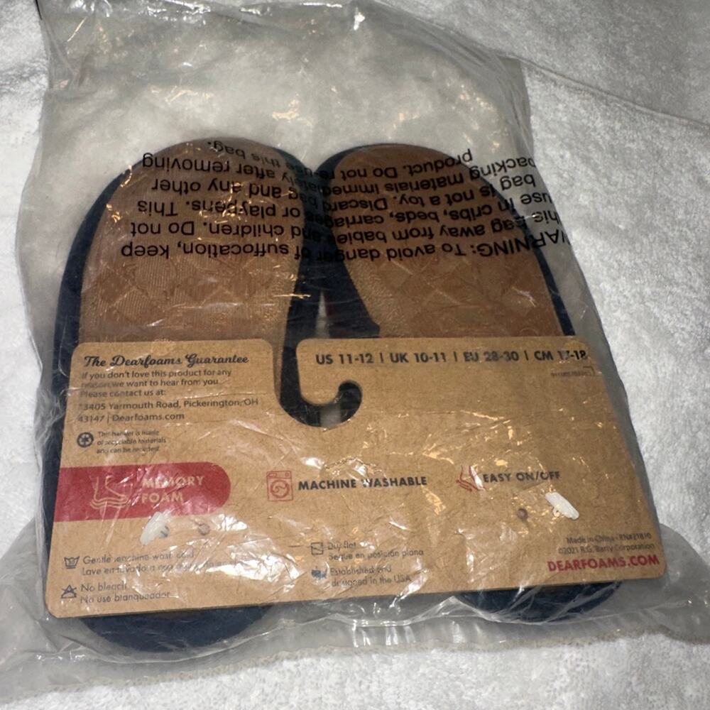 Dearfoam slippers - 11/12 - Picture 3 of 4
